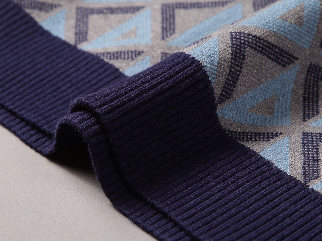 Dior CD Diamonds Sweater "Grey-Blue"