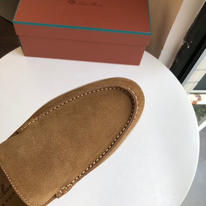 Loro Piana Summer Walk Loafers "Brown"