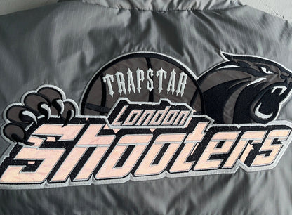 Trapstar Shooters Down Vest "Grey-Reflective Logo"