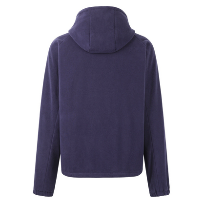 Prada Hooded Technical Fabric Blouson Jacket "Navy"