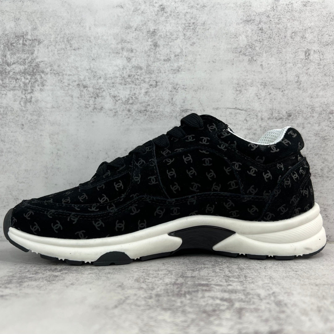 Chanel 22A "Black All Over Logo"