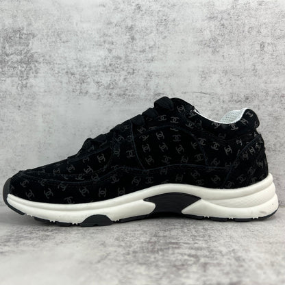 Chanel 22A "Black All Over Logo"