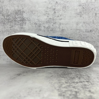 Burberry Slip-On "Blue Monogram"
