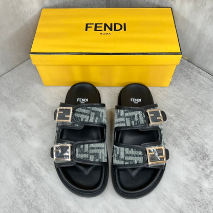Fendi Sandals "Black-Grey"