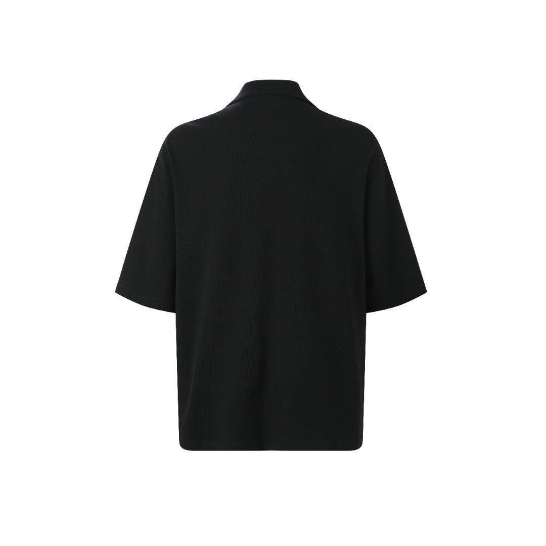 Prada Piqué T-Shirt "Black"