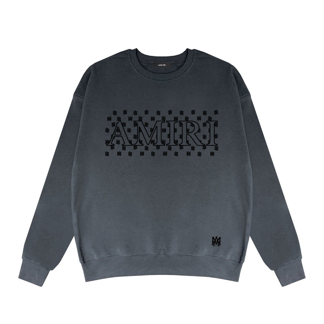 Amiri Sweatshirt "Grey-Black"