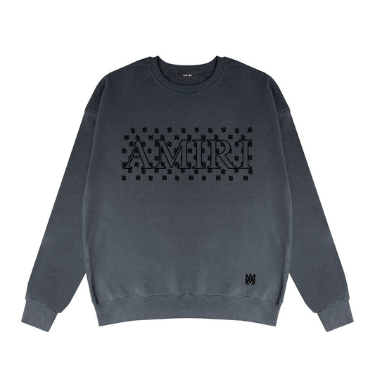 Amiri Sweatshirt "Grey-Black"