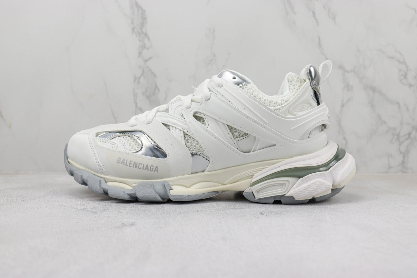 Balenciaga Track "White-Silver"