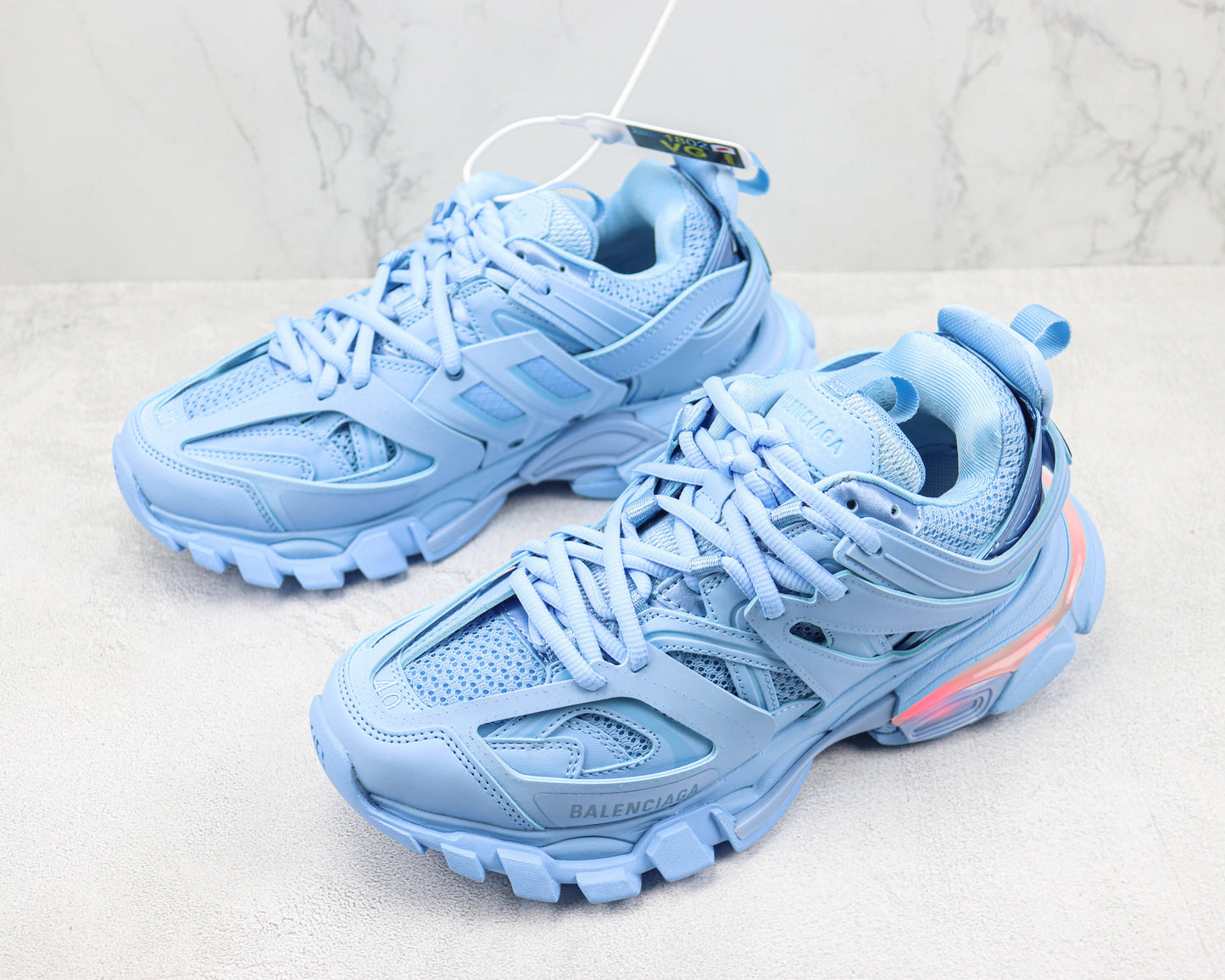Balenciaga Track "Light Blue" LED