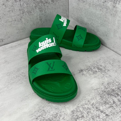 Louis Vuitton Slides "Green"