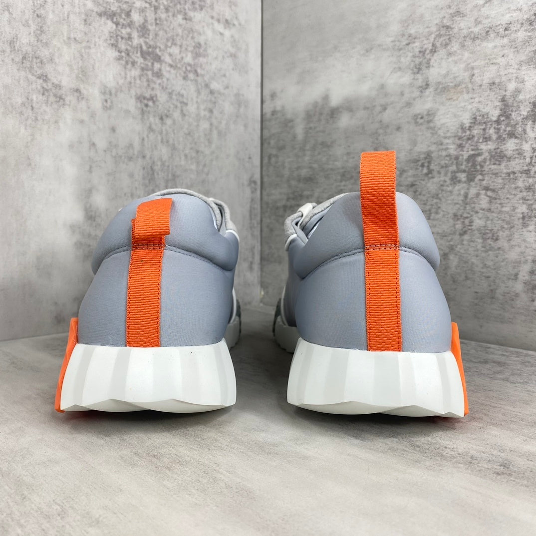 Hermes Bouncing Sneakers "Grey-Orange"