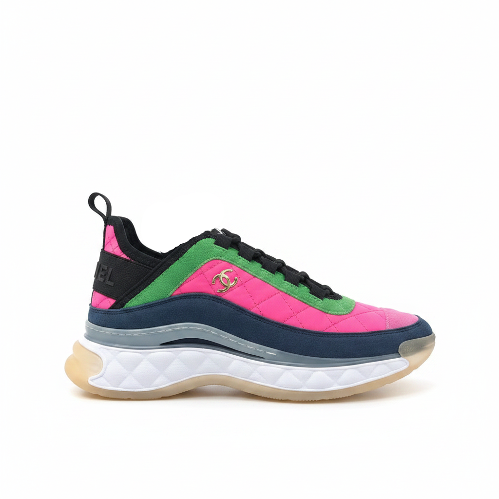 Chanel 22B "Pink-Green-Blue"