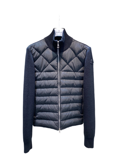 Moncler Hybrid Down Top "Navy Blue"