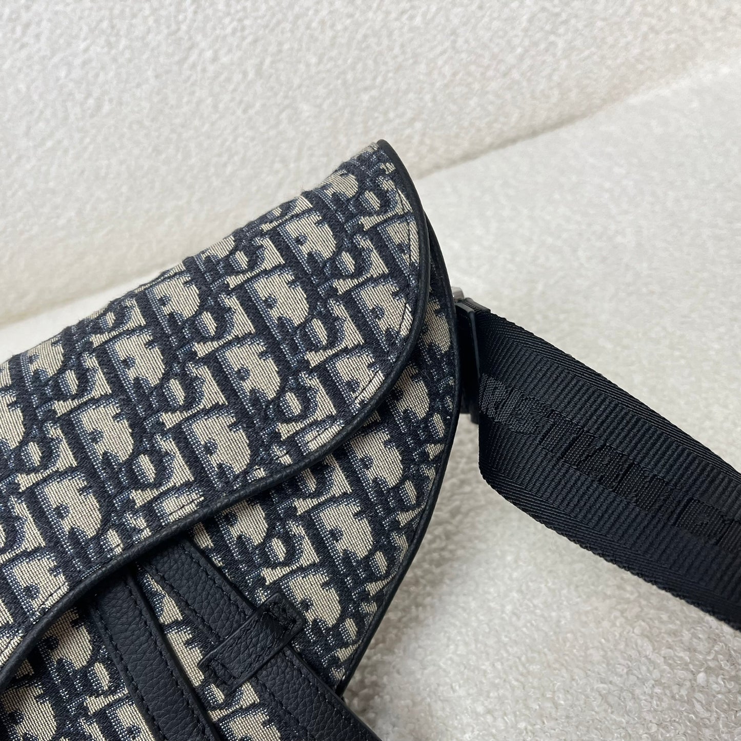 Dior Mini Saddle Bag Oblique Jacquard