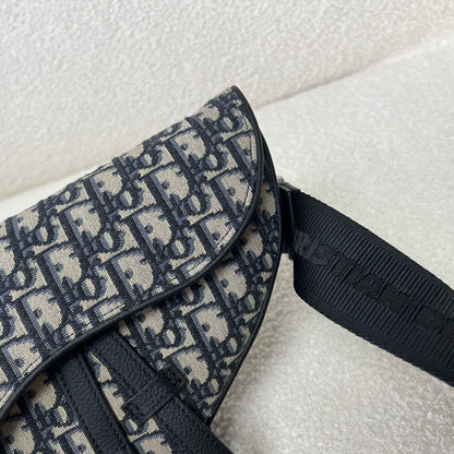Dior Mini Saddle Bag Oblique Jacquard