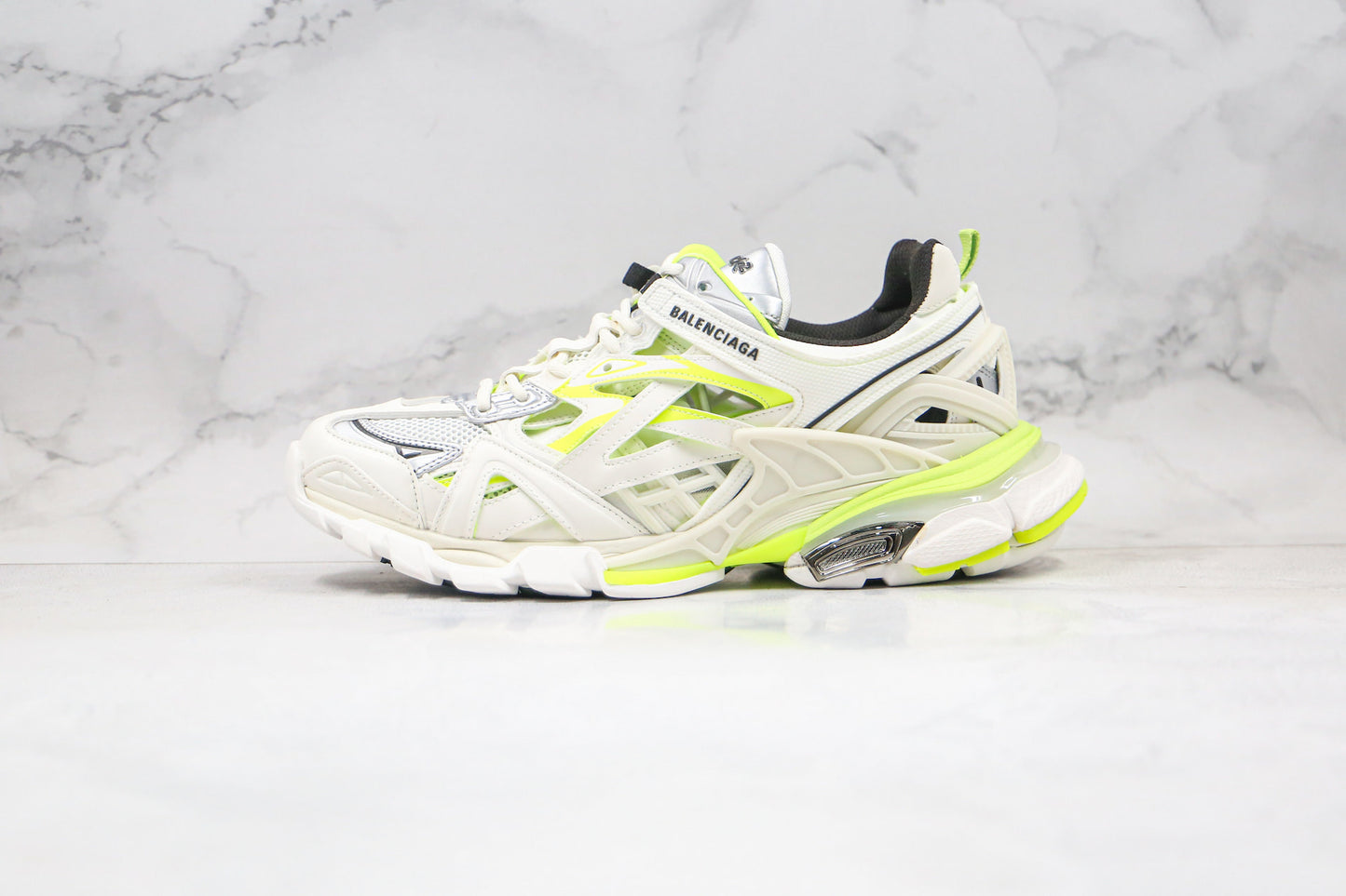 Balenciaga Track 2.0 "White-Fluo Yellow"