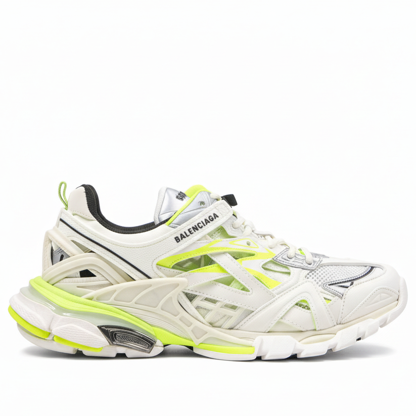 Balenciaga Track 2.0 "White-Fluo Yellow"