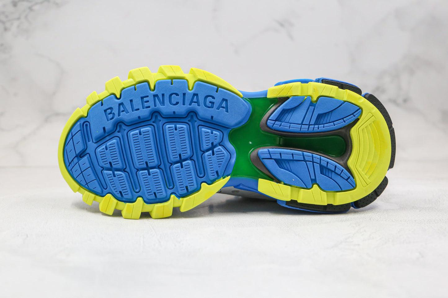 Balenciaga Track "Grey-Blue-Yellow"