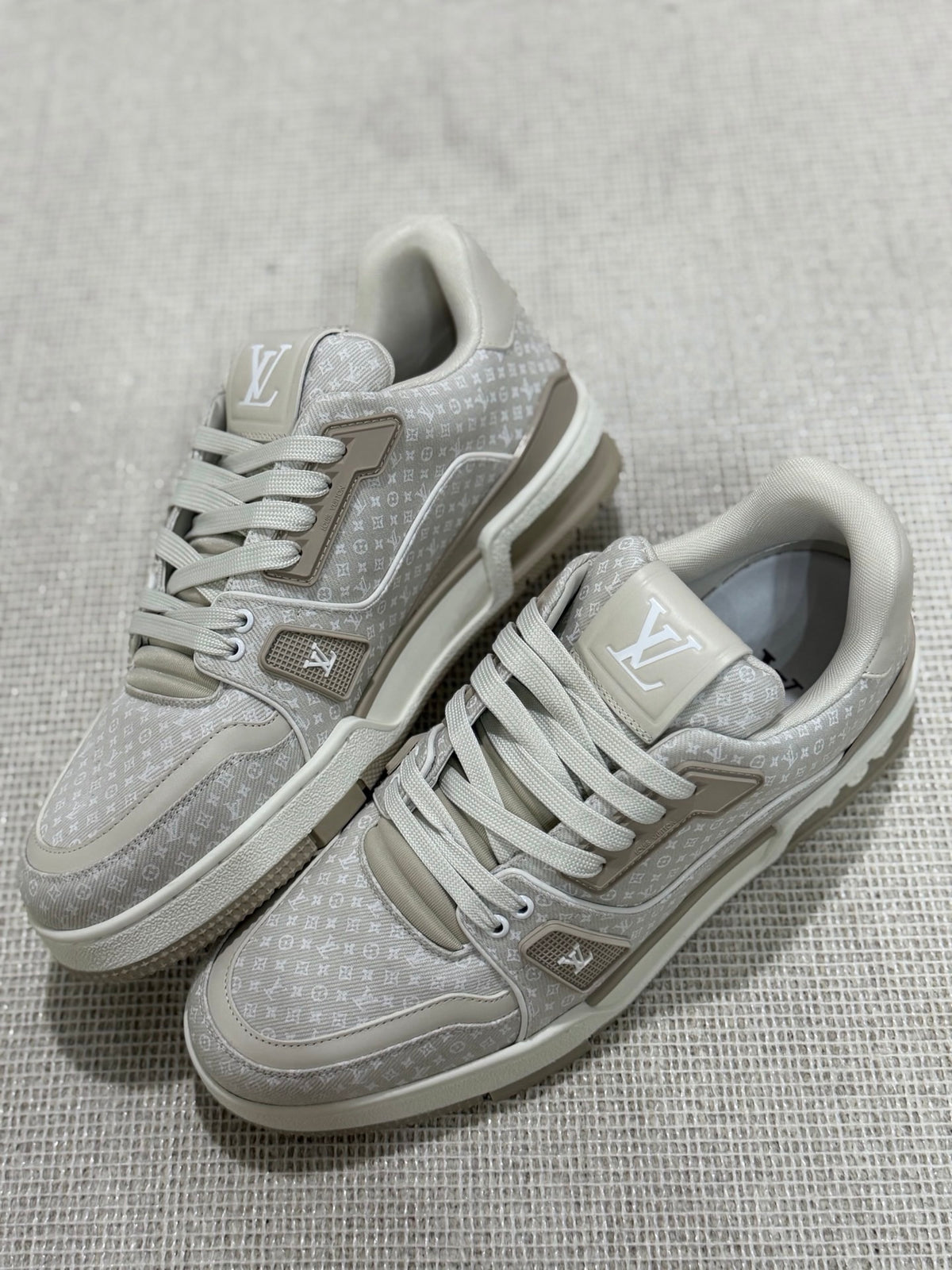 Louis Vuitton LV Trainer Sneaker "Beige"
