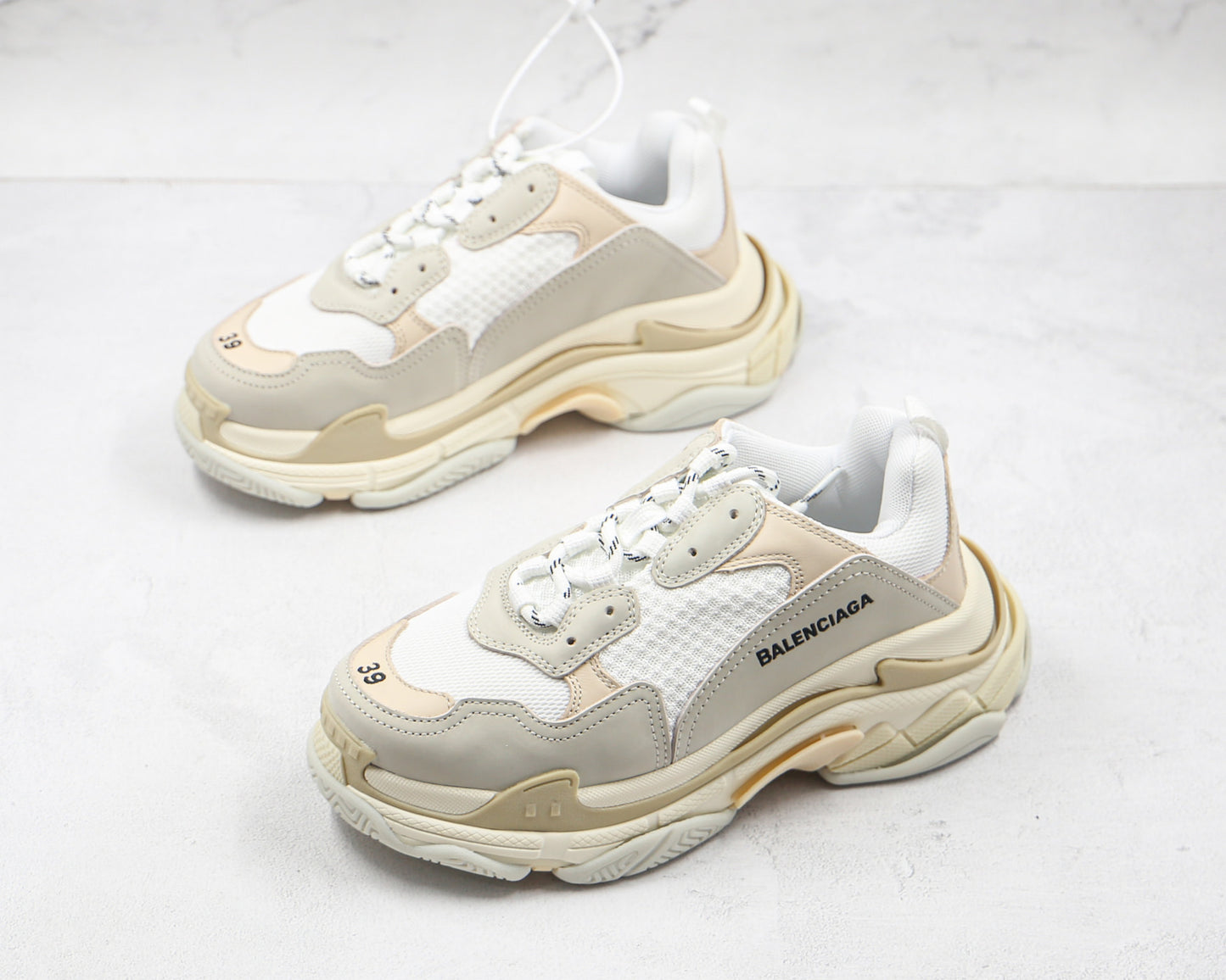 Balenciaga Triple S "White-Grey"