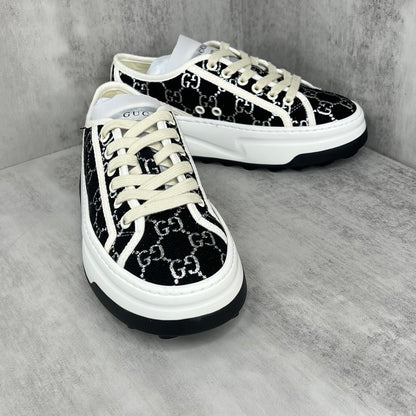 Gucci Tennis 1977 Low "Black-White Monogram"