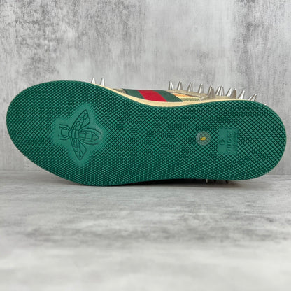Gucci Screener "Beige-Green Spikes"