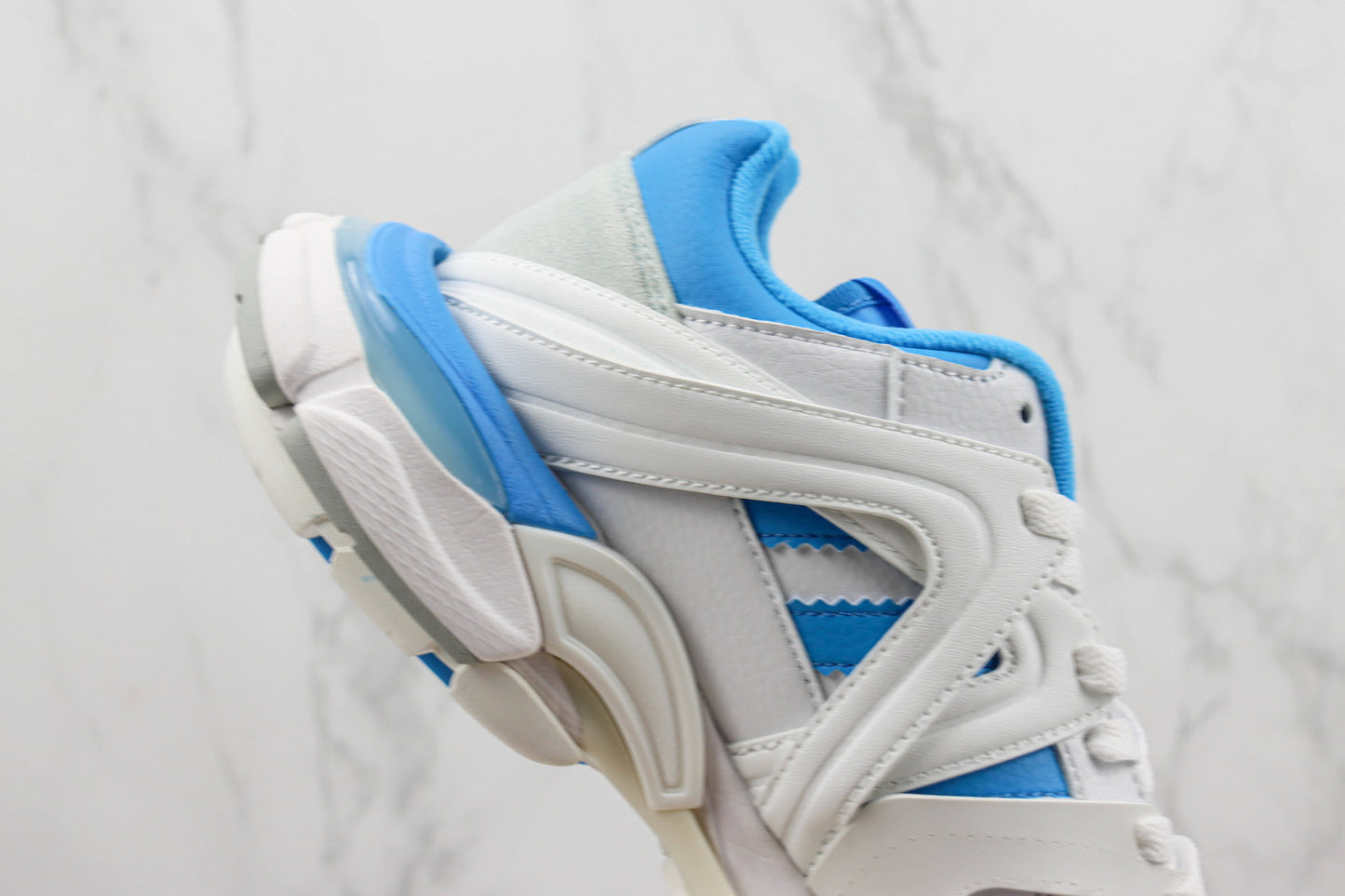 Balenciaga x Adidas Track "White-Light Blue"