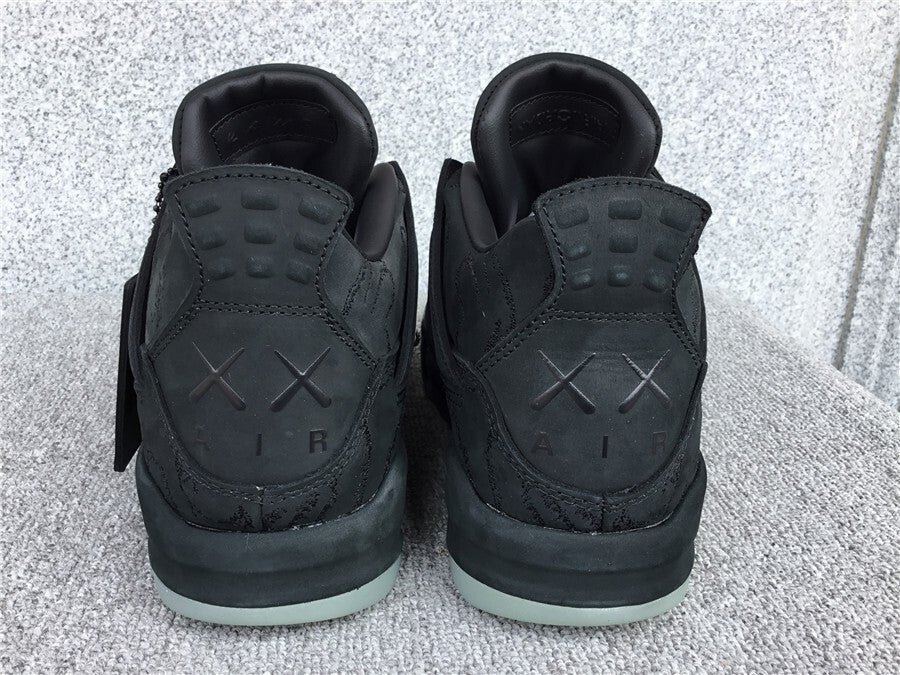Kaws x Air Jordan 4 Retro "Black"