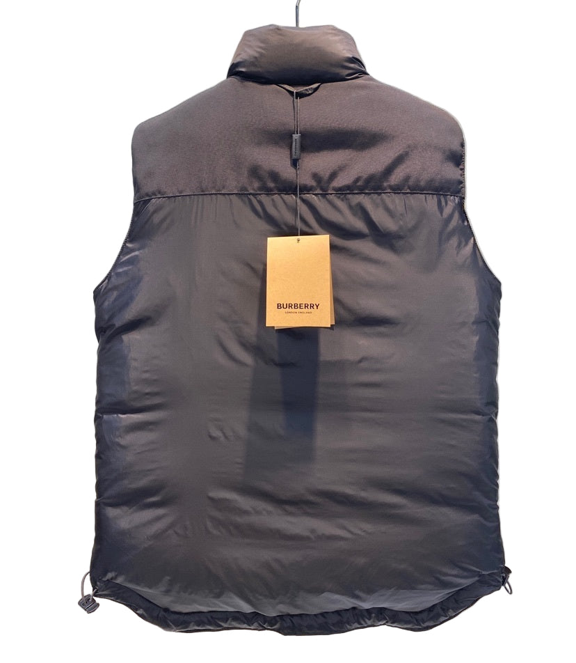 Burberry Reversible Down Vest "Black" and "Beige"