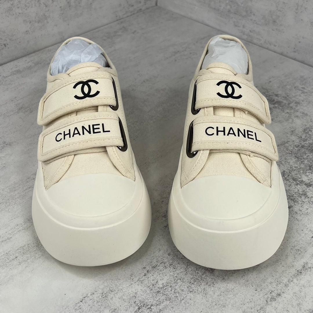 Chanel Double Strap "Beige"