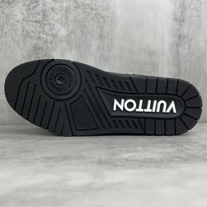 Louis Vuitton Trainers "Black Embossed Monogram"