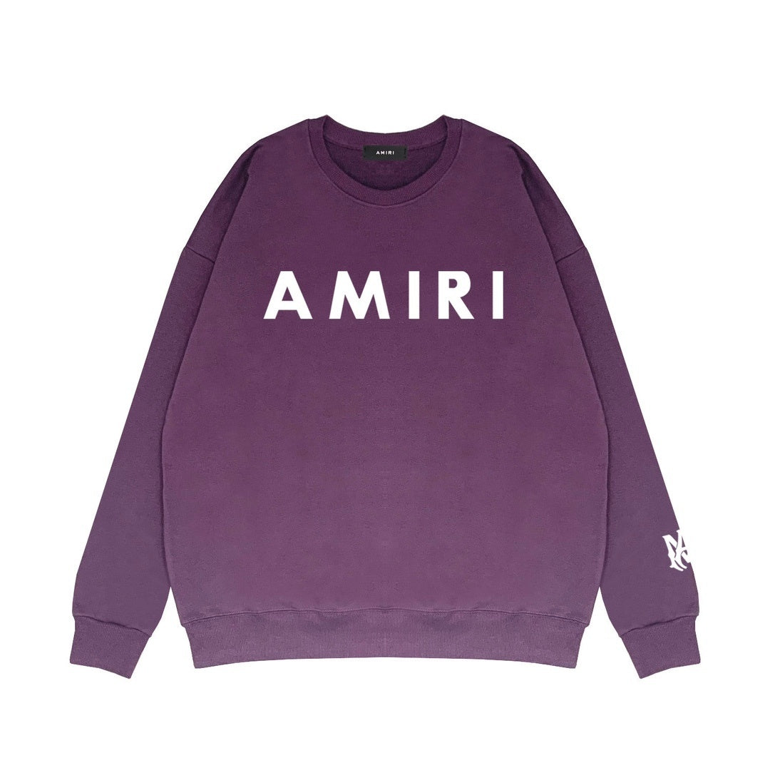 Amiri Core Logo Sweatshirt "Purple-White"