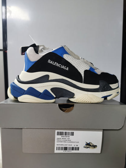 Balenciaga Triple S "Black-Blue"