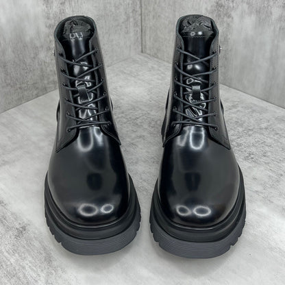 Prada Brushed Leather Boots