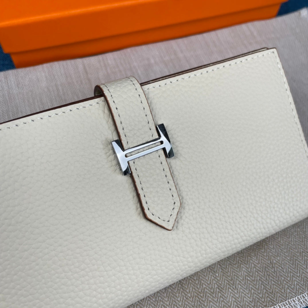 Hermes Bearn Wallet "White"
