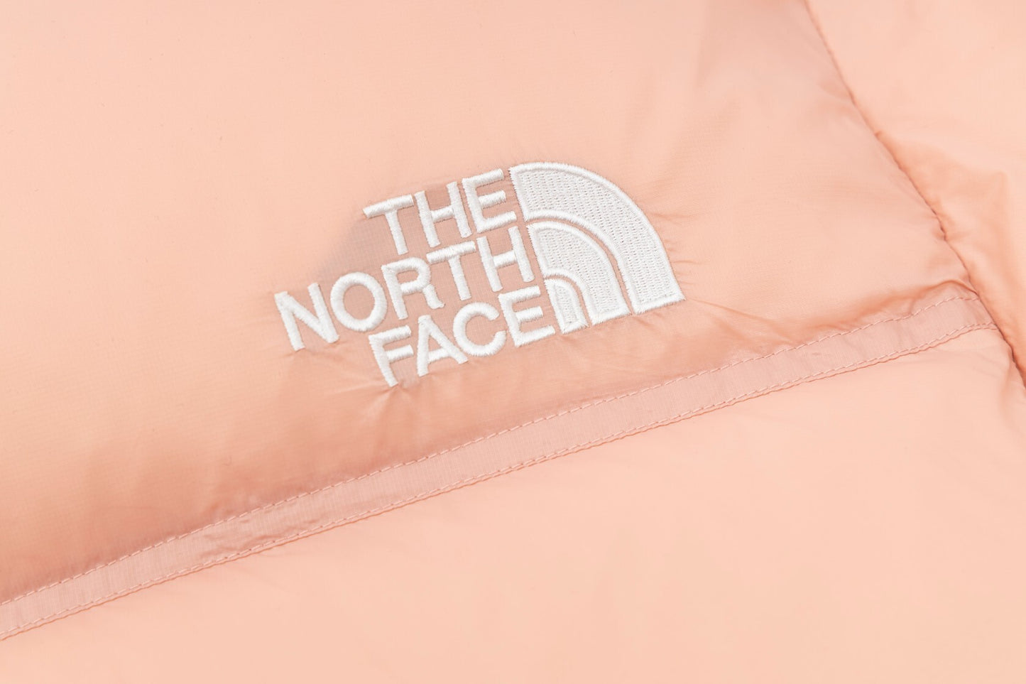 The North Face Nuptse Short Down Jacket "Peach Pink"
