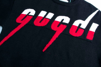 Gucci Blade Sweater "Black-White-Red"