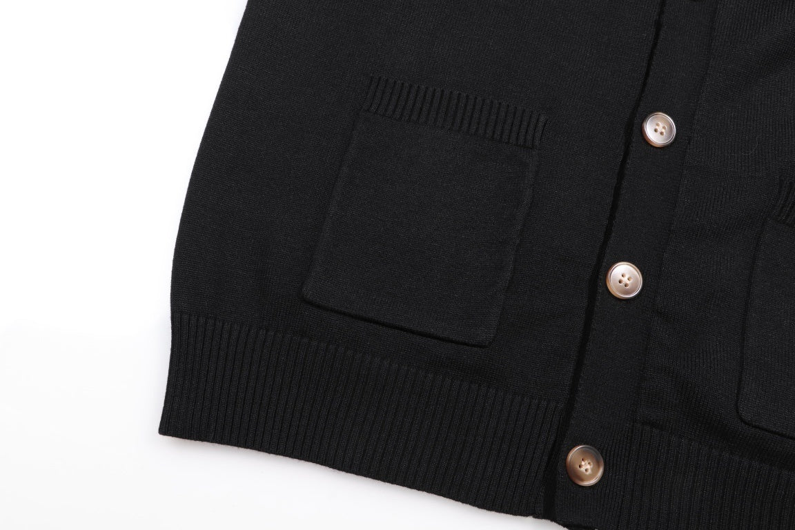 Louis Vuitton Cardigan "Black-White Monogram"