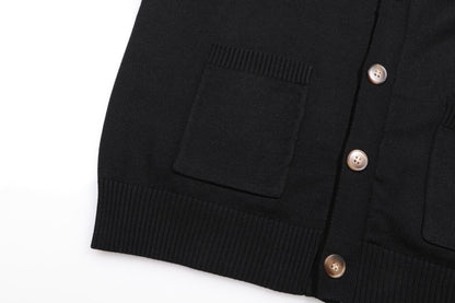 Louis Vuitton Cardigan "Black-White Monogram"