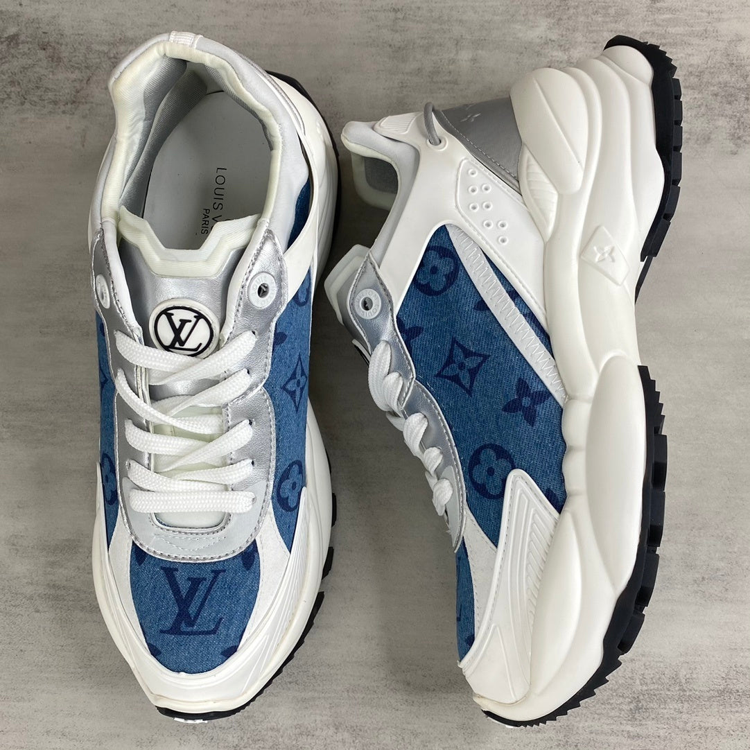 Louis Vuitton Run 55 "White-Blue"