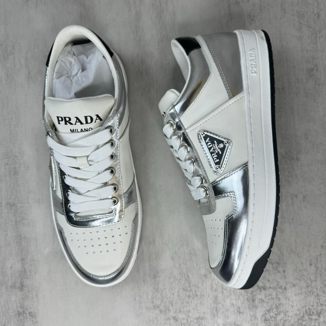Prada Downtown "White-Silver"