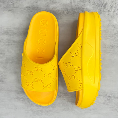 Gucci Slides "Yellow"