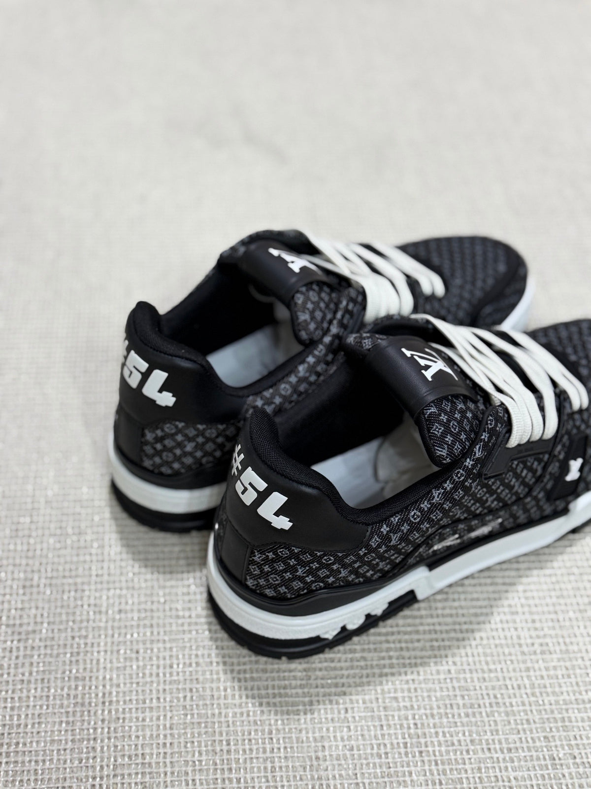 Louis Vuitton LV Trainer Sneaker "Black Denim"