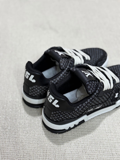 Louis Vuitton LV Trainer Sneaker "Black Denim"