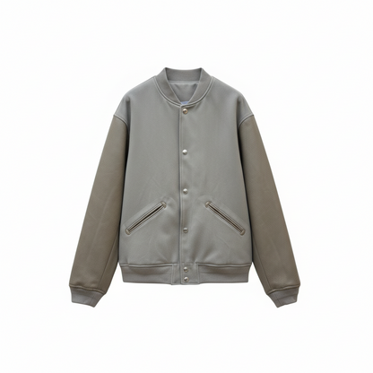 Dior And Hylton Nel Varsity Jacket "Beige"