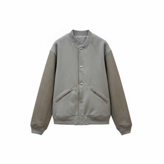 Dior And Hylton Nel Varsity Jacket "Beige"