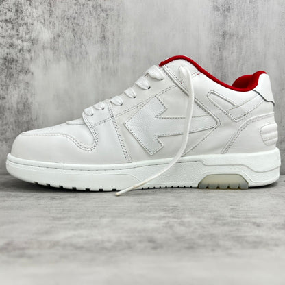 Off-White Out Of Office "White-Red For Walking"