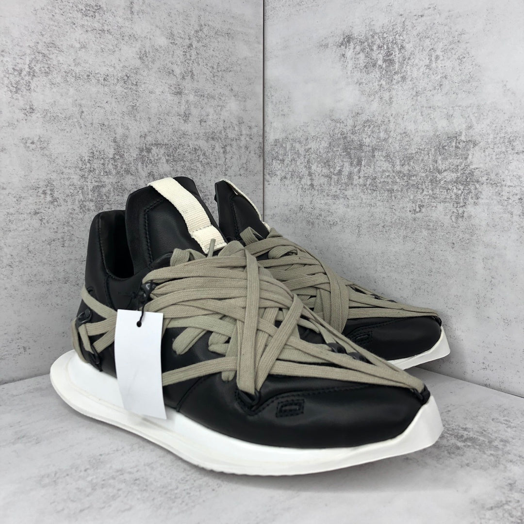 Rick Owens Geth Runner Megalaced "Black"