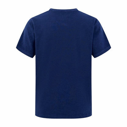 Prada Terry Towelling T-Shirt "Blue"