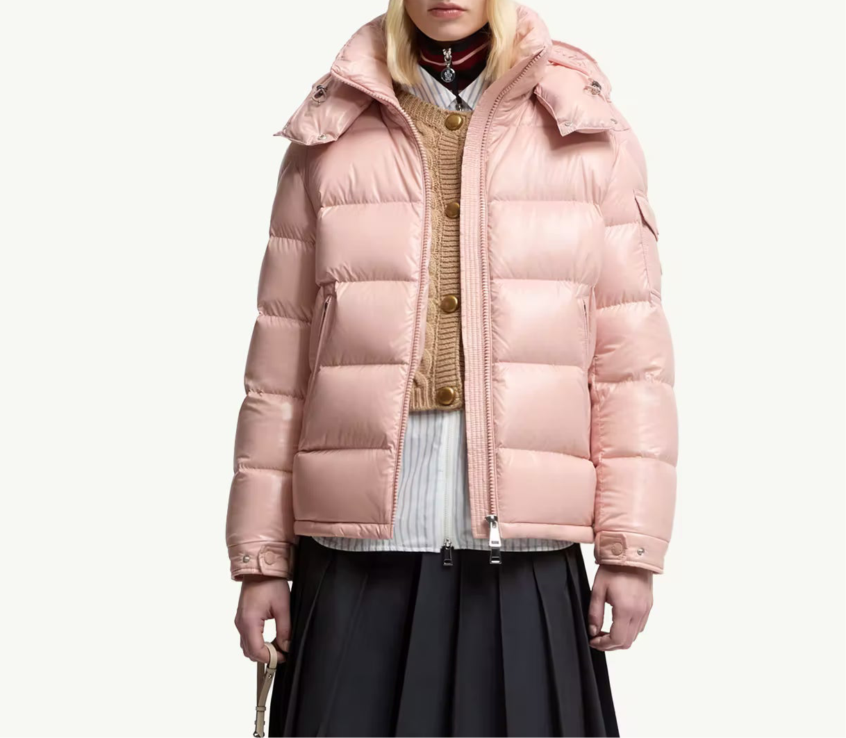 Moncler Maire Down Jacket "Pink"
